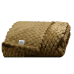 Меховой плед Colorful Home "Брикс" коричневый 200х230