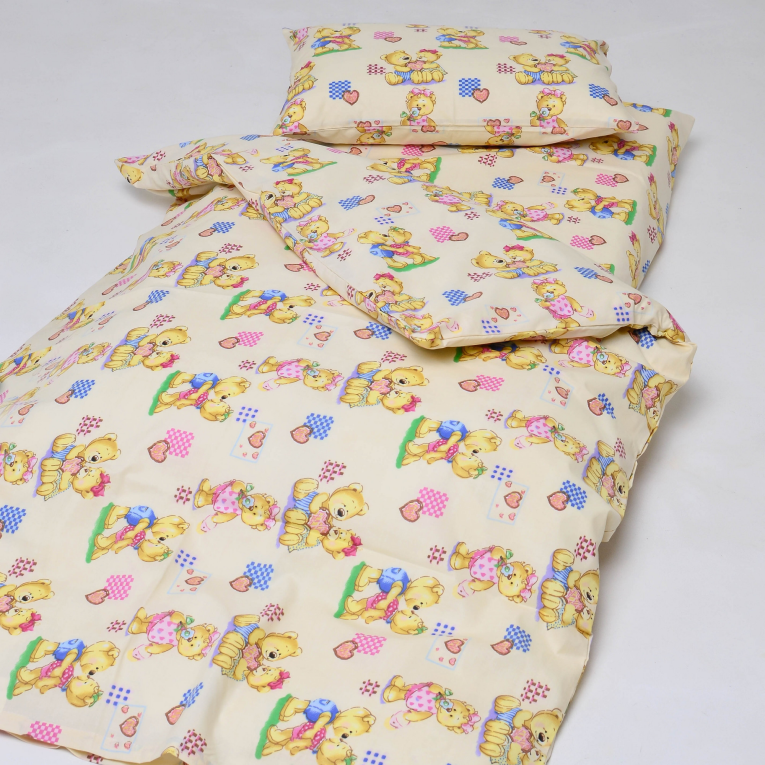 Желтое постельное белье для младенцев 4457 Viluta