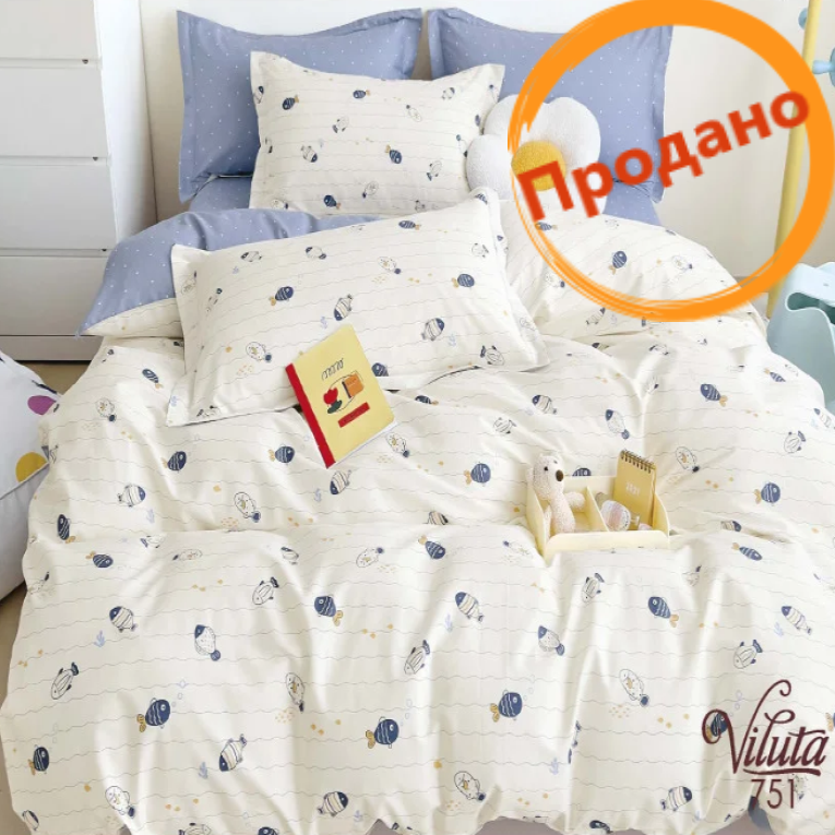 Детское постельное белье из сатина Viluta 751 Детское постельное белье из сатина Viluta 751