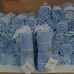 Пляжне покривало рушник Пештемаль 100х180 LIGHT BLUE бавовна Туреччина